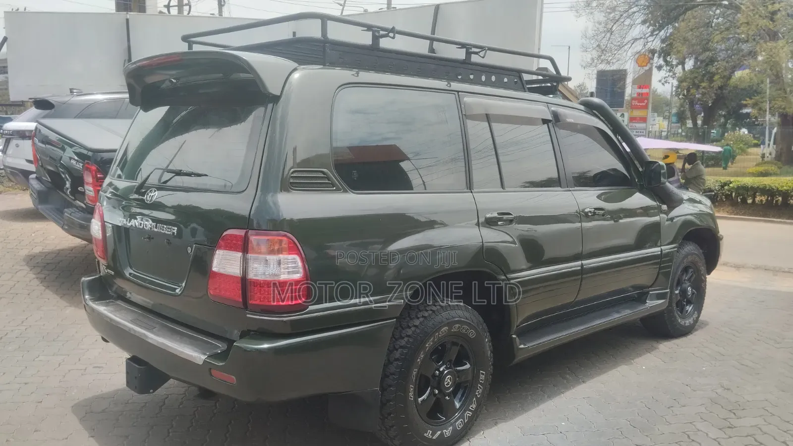 Toyota Land Cruiser 1998 Green