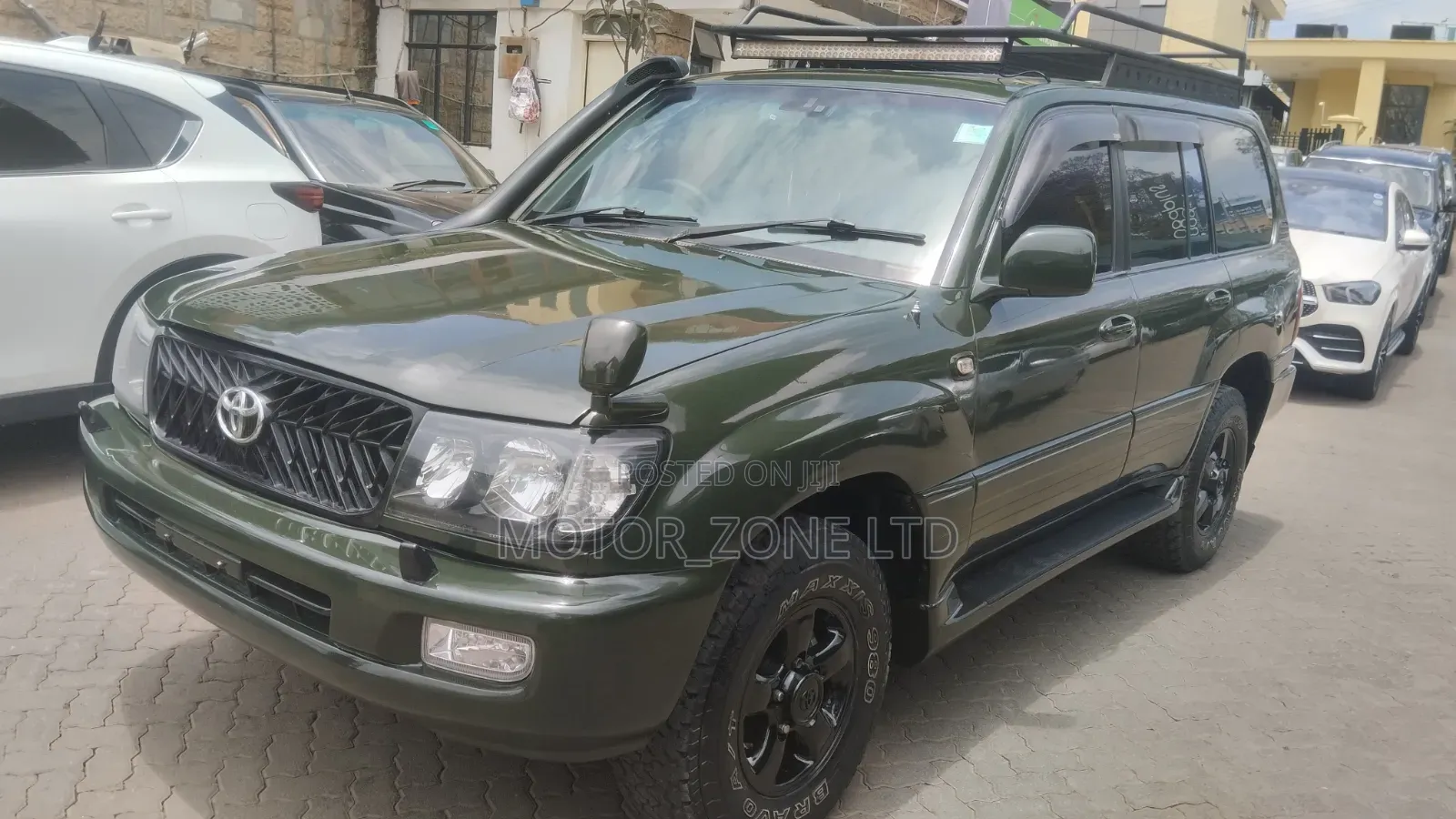 Toyota Land Cruiser 1998 Green