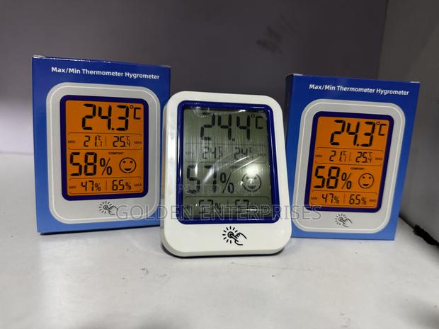 LCD Room Temperature Humidity Meter With Max/Min Memory Function - main view