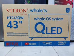 Vitron 43 Inches Whale OS System QLED TV