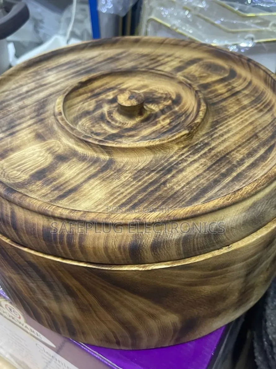 Large Bamboo Chapati Warmer Serving Dish
