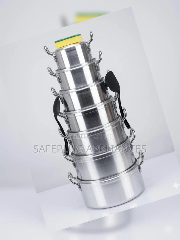 Restocked Tc Tornado 14pc Stainless Sufuria Set - main view