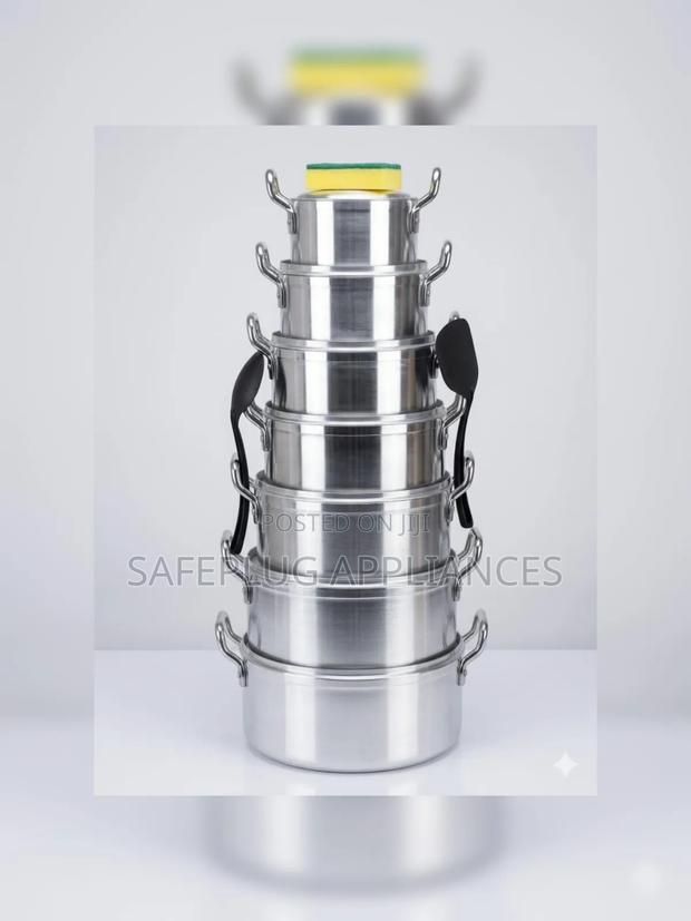 Restocked Tc Tornado 14pc Stainless Sufuria Set - thumbnail 2