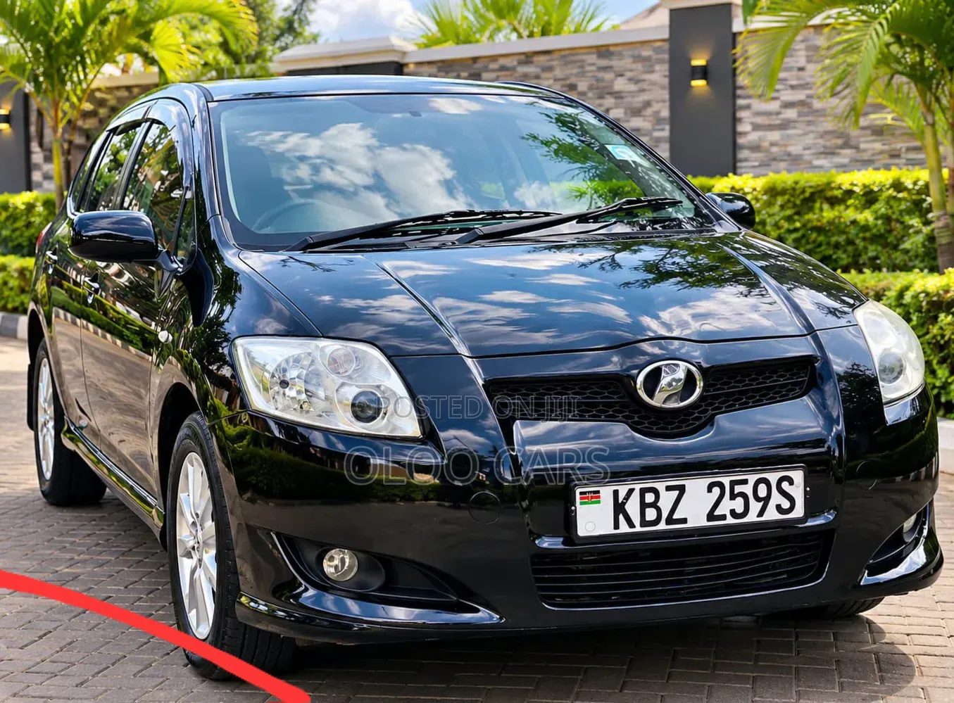 Toyota Auris 2008 Black