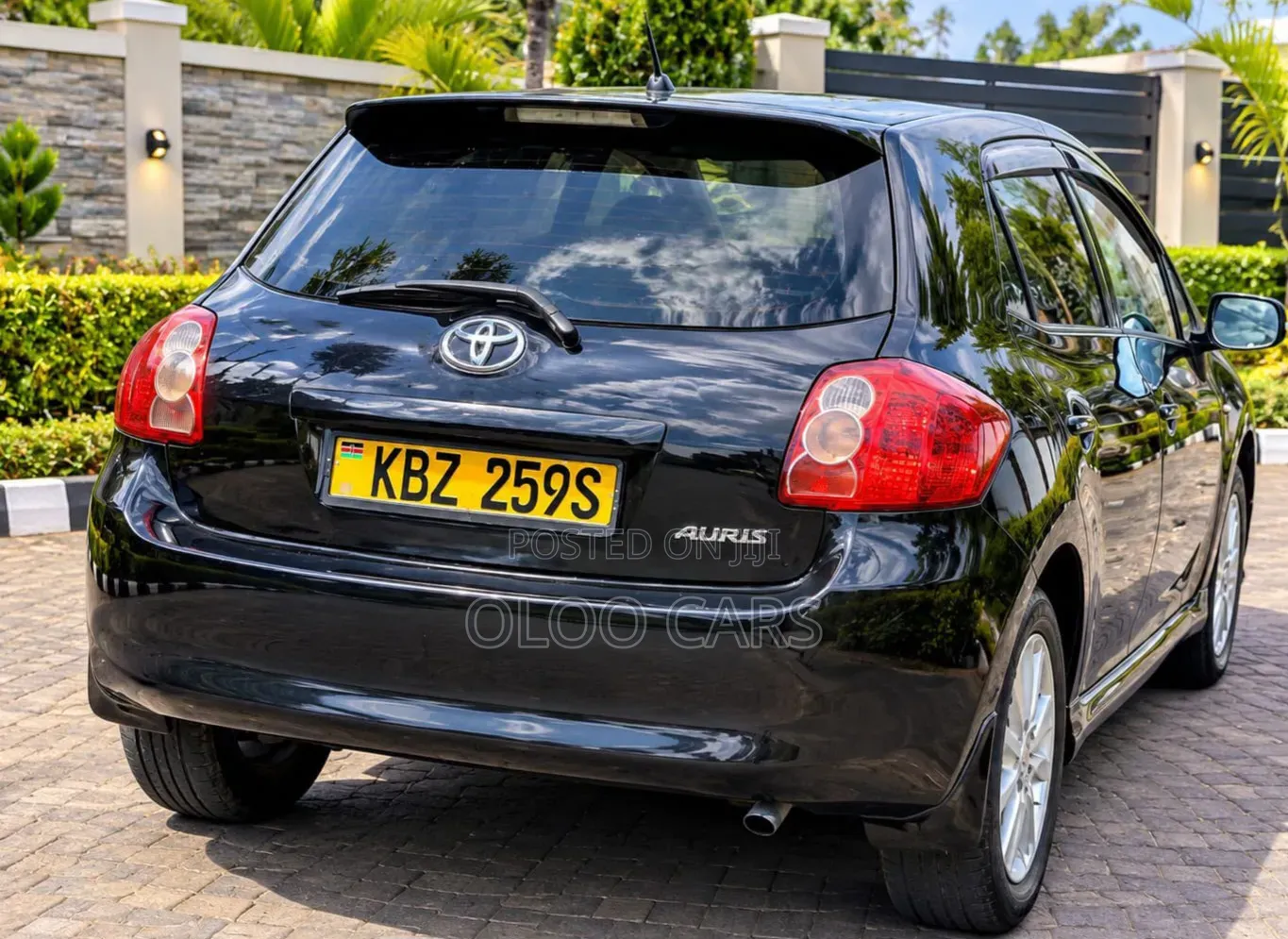 Toyota Auris 2008 Black