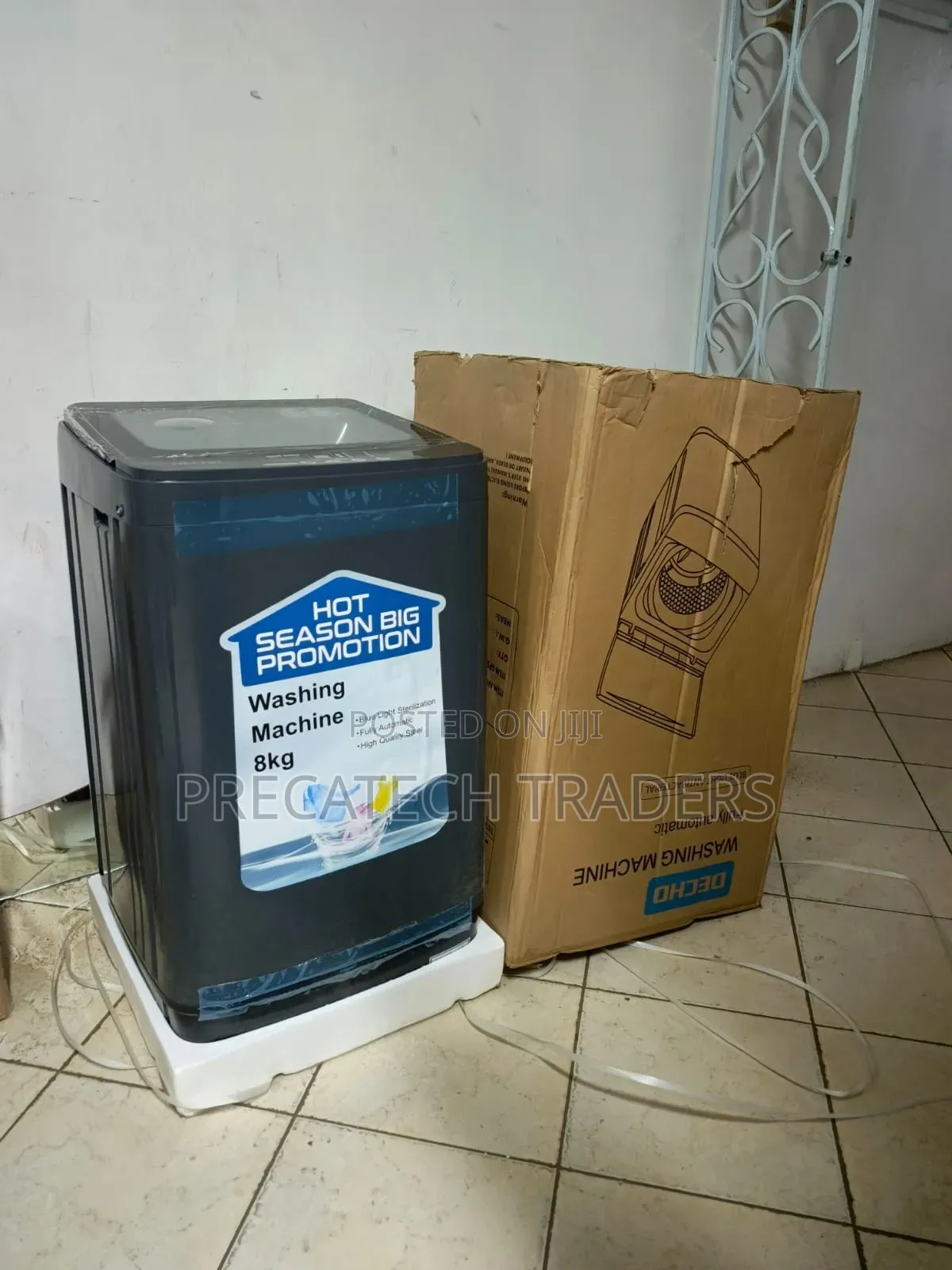Decho 8KG Top Load Washing Machine – Easy Convenient Laundry
