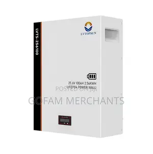 LVTOPSUN 2.56kwh Lithium-Ion Battery LVTS-256100