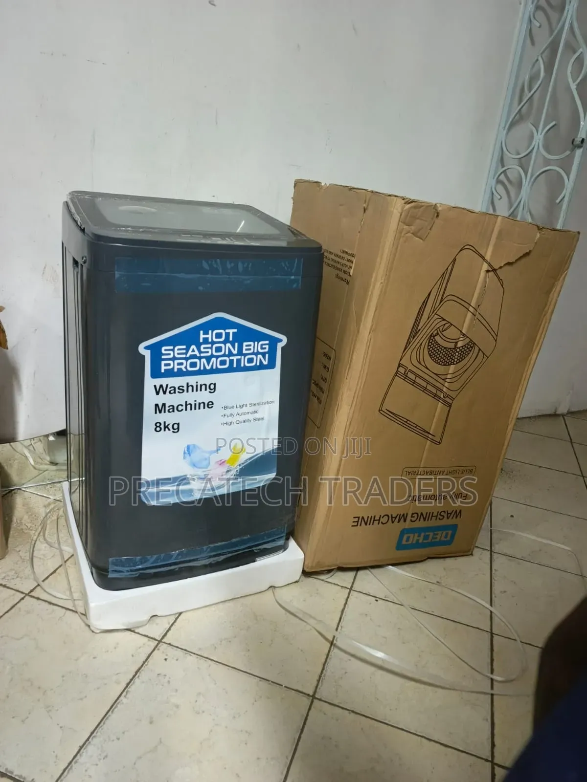 8KG Decho Fully Automated Washing Machine – Brand New
