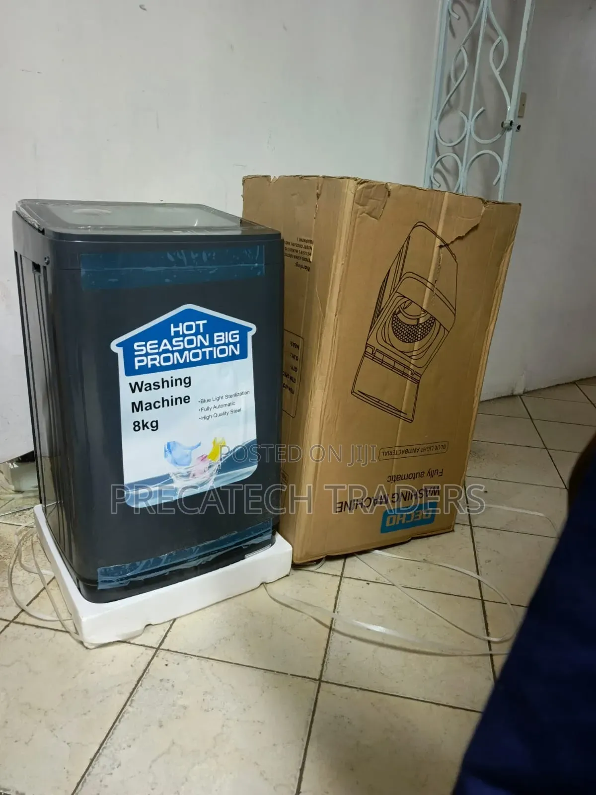 Decho 8KG Washing Machine – Multiple Wash Programs