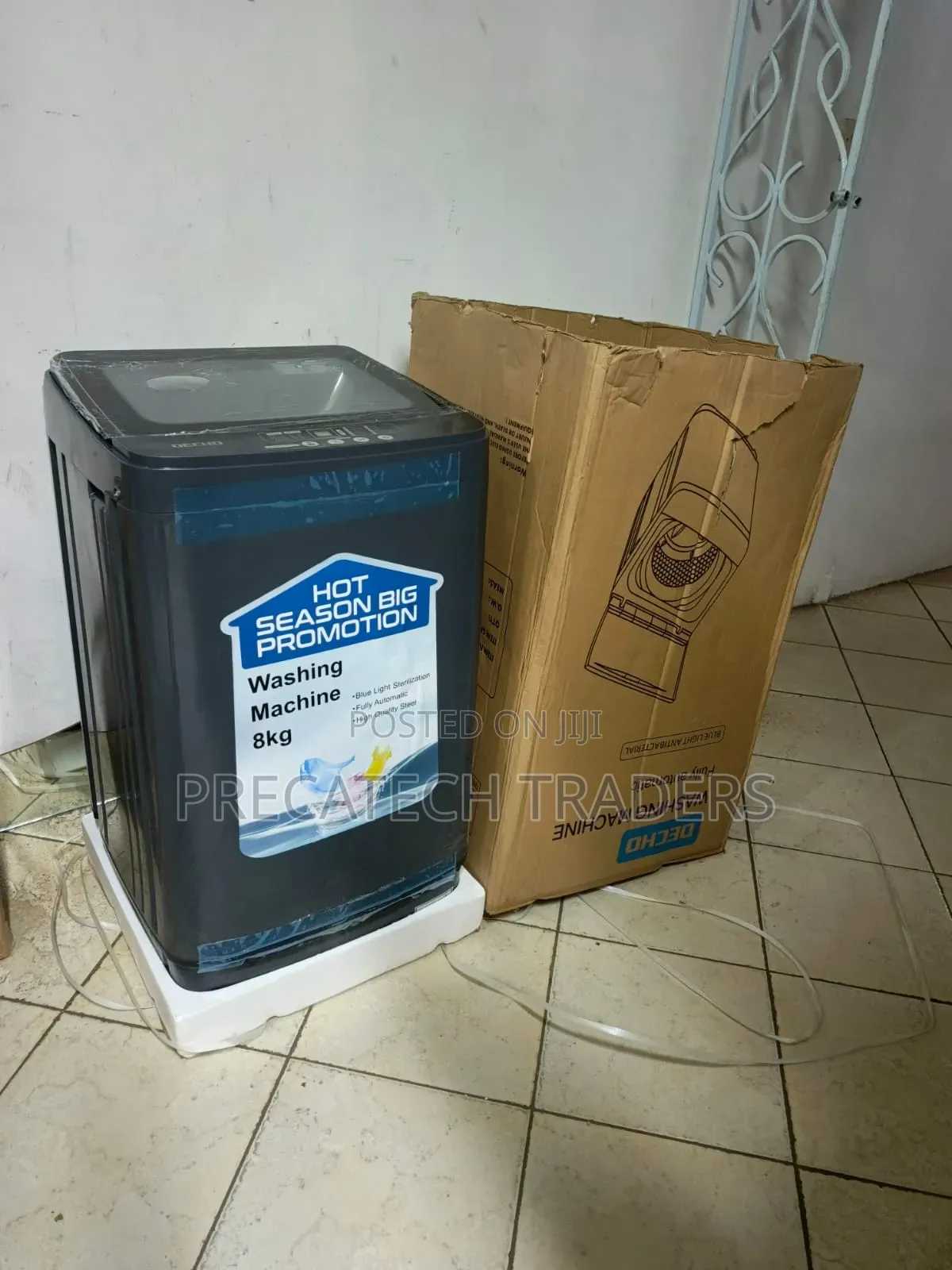 Decho 8KG Washing Machine – Multiple Wash Programs