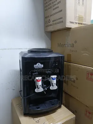 Rashnik Table Top Hot Normal Water Dispenser – Black