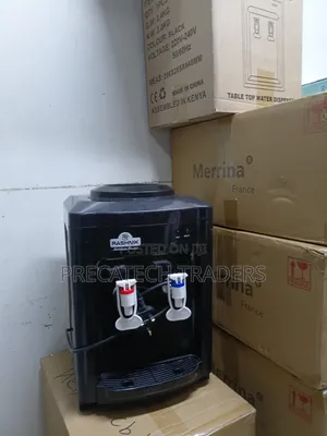 Rashnik Table Top Hot Normal Water Dispenser – Black