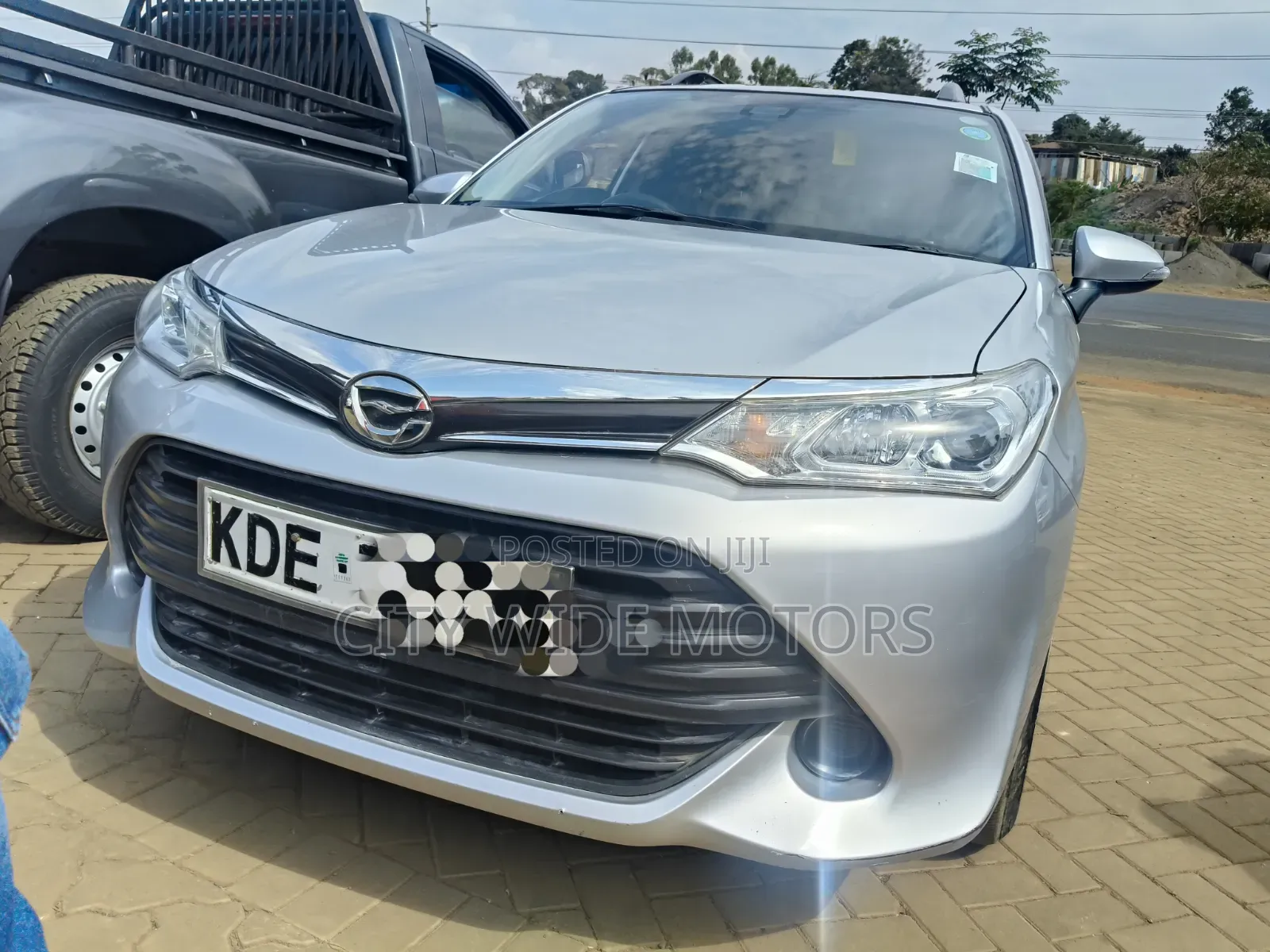 Toyota Corolla Fielder 2015 Silver