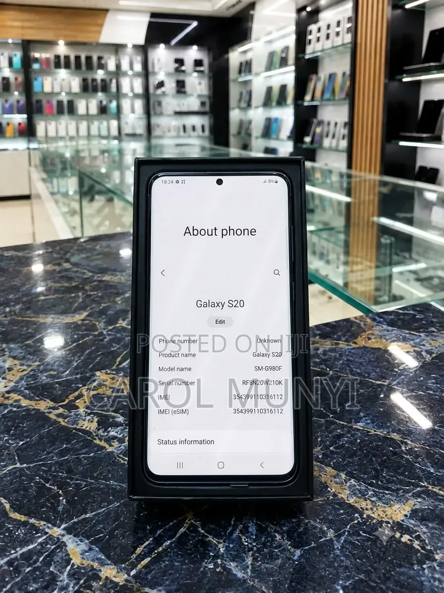 Samsung Galaxy S20 128 GB Black