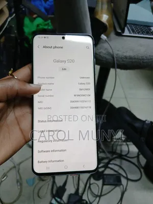 Samsung Galaxy S20 128 GB Black