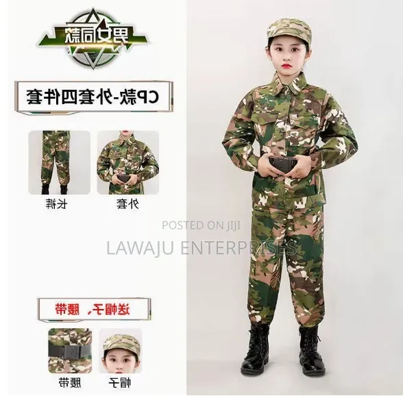 Kids Army Costume