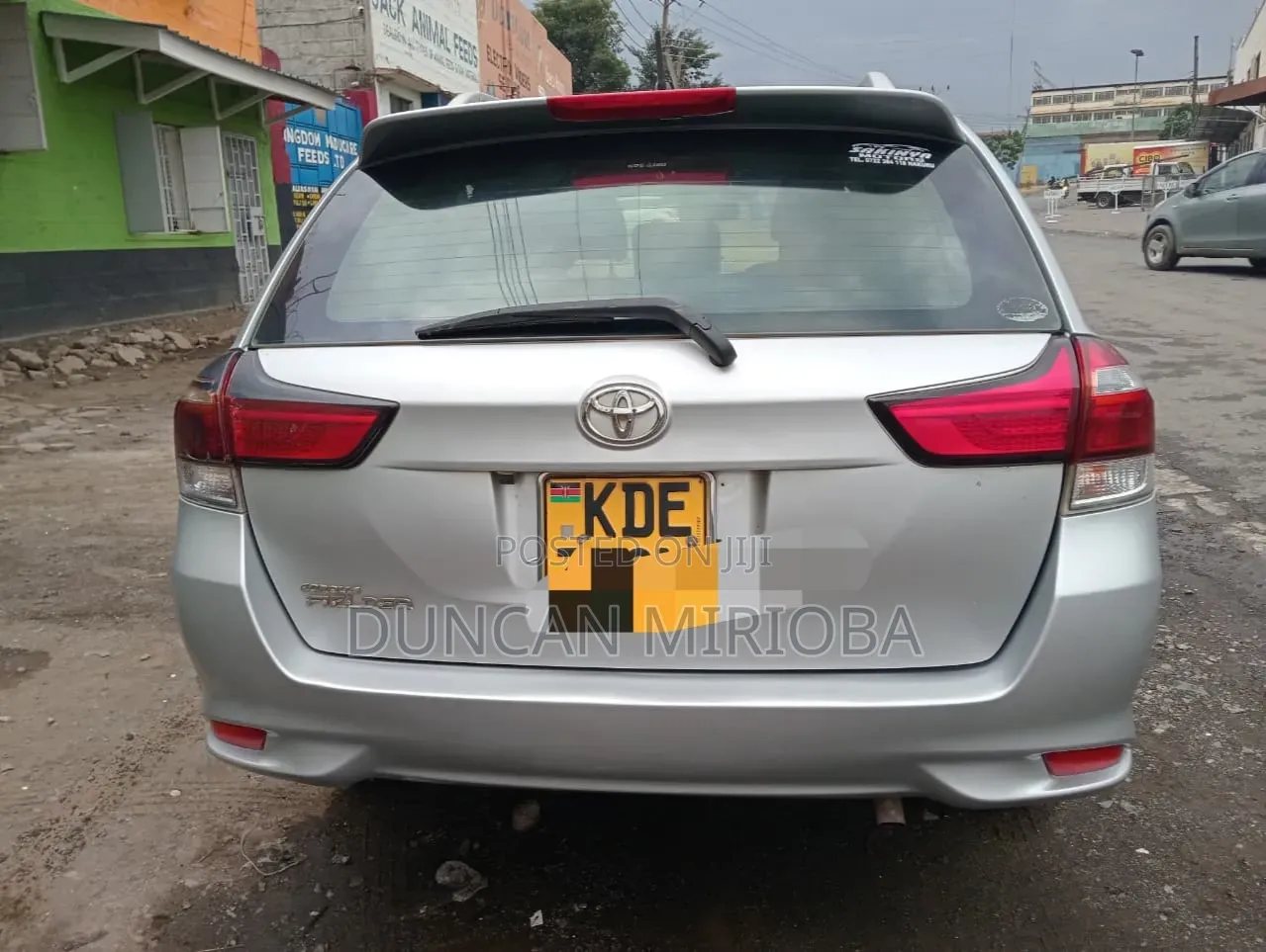 Toyota Corolla Fielder 2015 Gray
