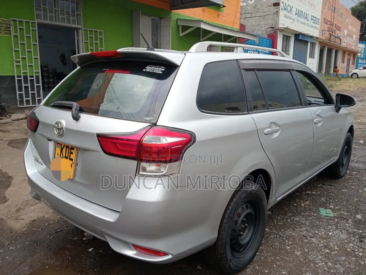 Toyota Corolla Fielder 2015 Gray