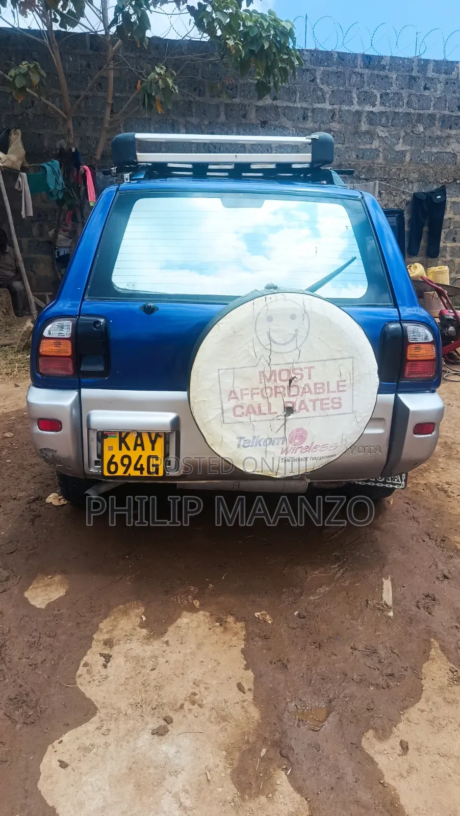 Toyota RAV4 Automatic 2000 Blue