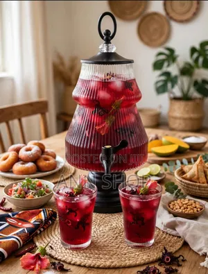 Clear Juice Dispenser