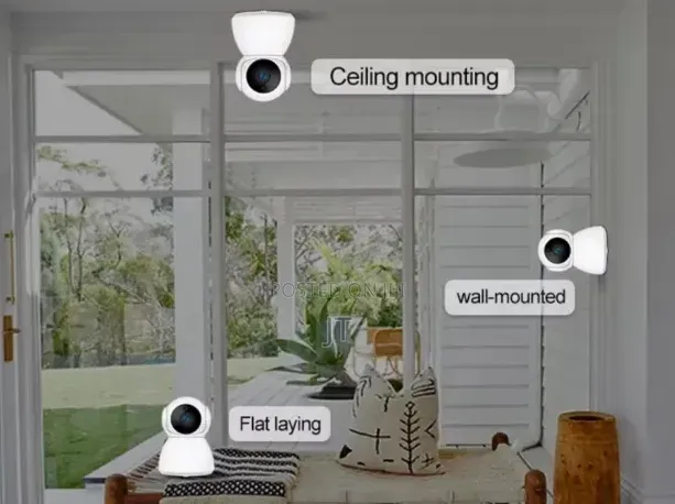 Q7S Smart Wifi Camera V380 Two-Way Audio Mic