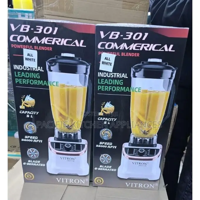 Vitron VB-301 Commercial Blender – 5L High-Speed