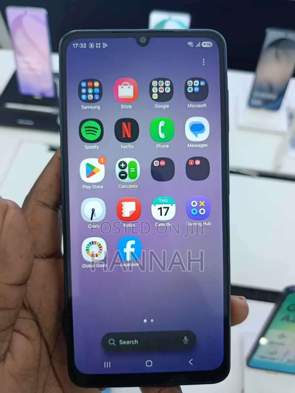 New Samsung Galaxy A17 128 GB Black