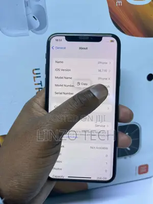 Apple iPhone X 256 GB Black