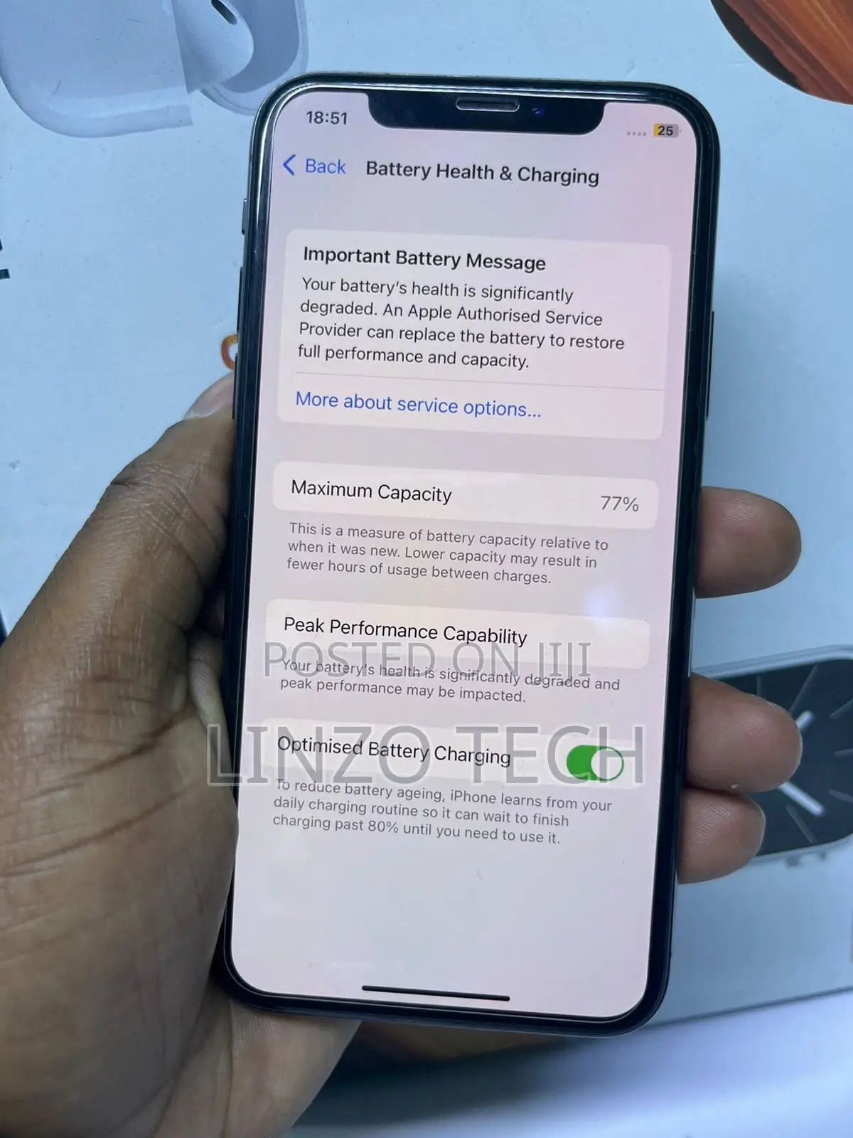 Apple iPhone X 256 GB Black