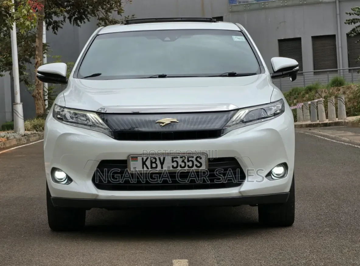 Toyota Harrier 2014 White
