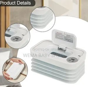 Foldable/Portable/Collapsible Baby Digital Wipes Warmer and Dispenser