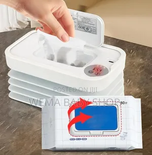 Foldable/Portable/Collapsible Baby Digital Wipes Warmer and Dispenser
