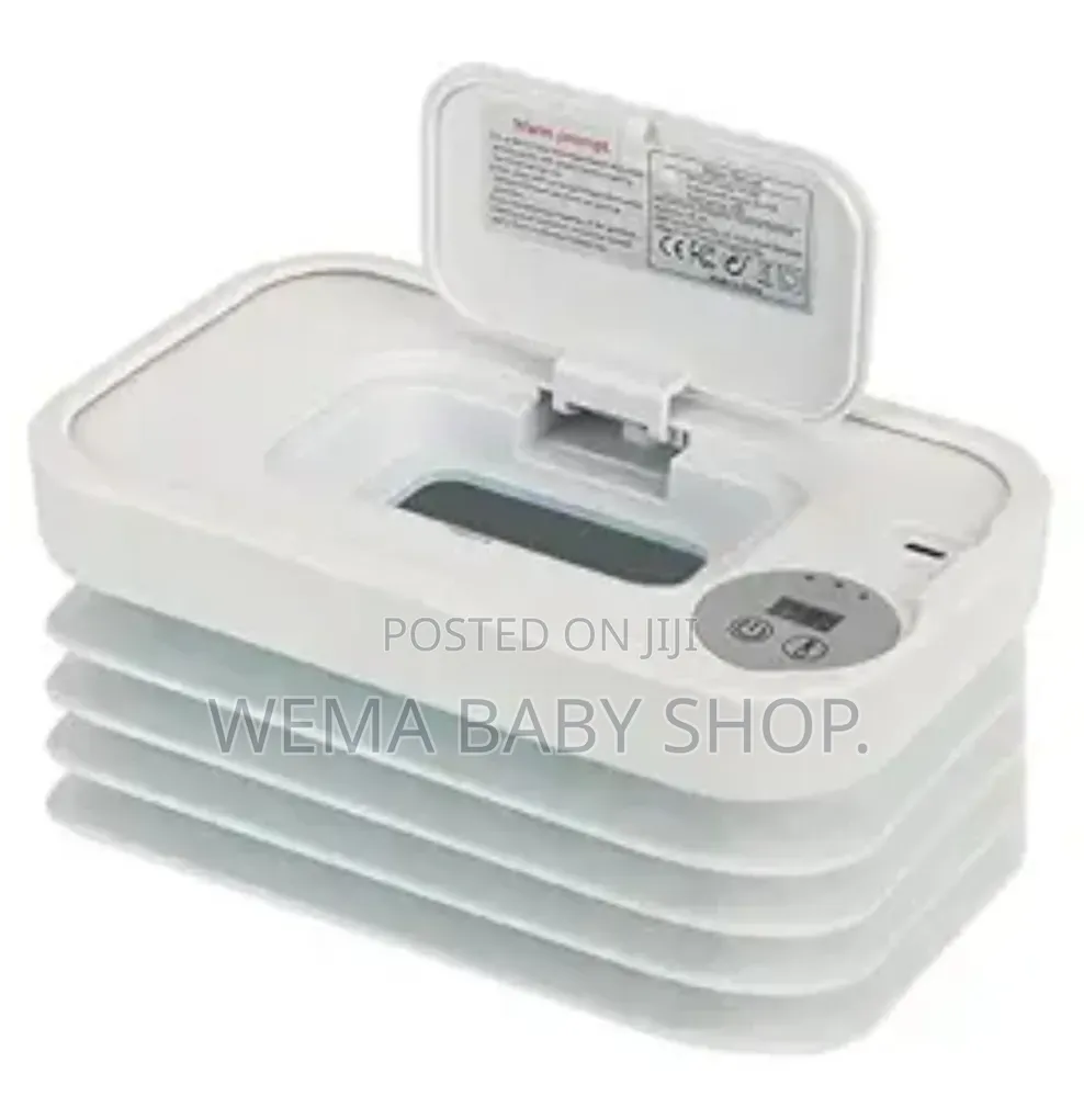 Foldable/Portable/Collapsible Baby Digital Wipes Warmer and Dispenser