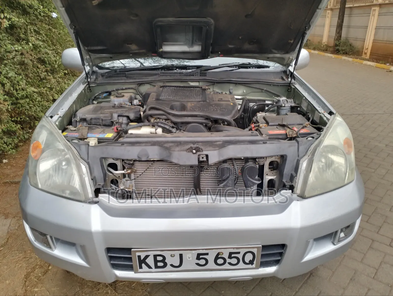 Toyota Land Cruiser Prado 2005 Silver