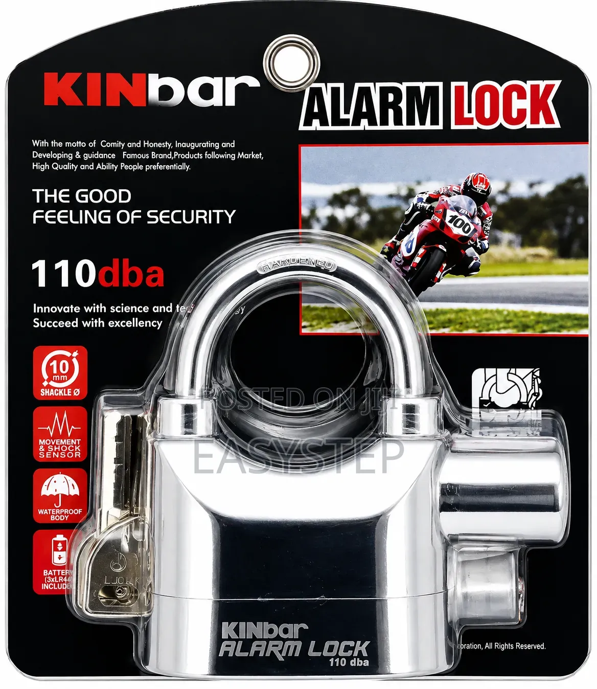 Alarm Padlock Kinbar