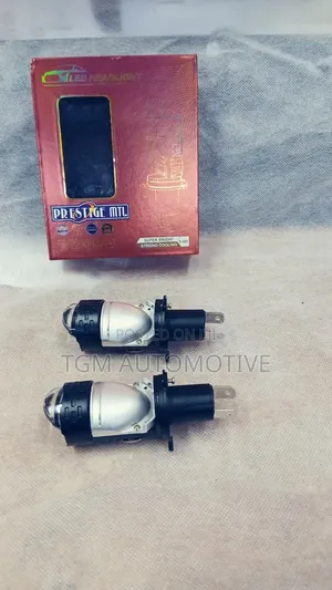 Use These Bright LED Projector Bulbs P9 H4 for Seeing at Night!