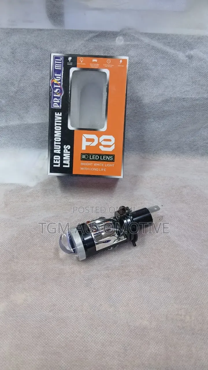 Use These Bright LED Projector Bulbs P9 H4 for Seeing at Night!
