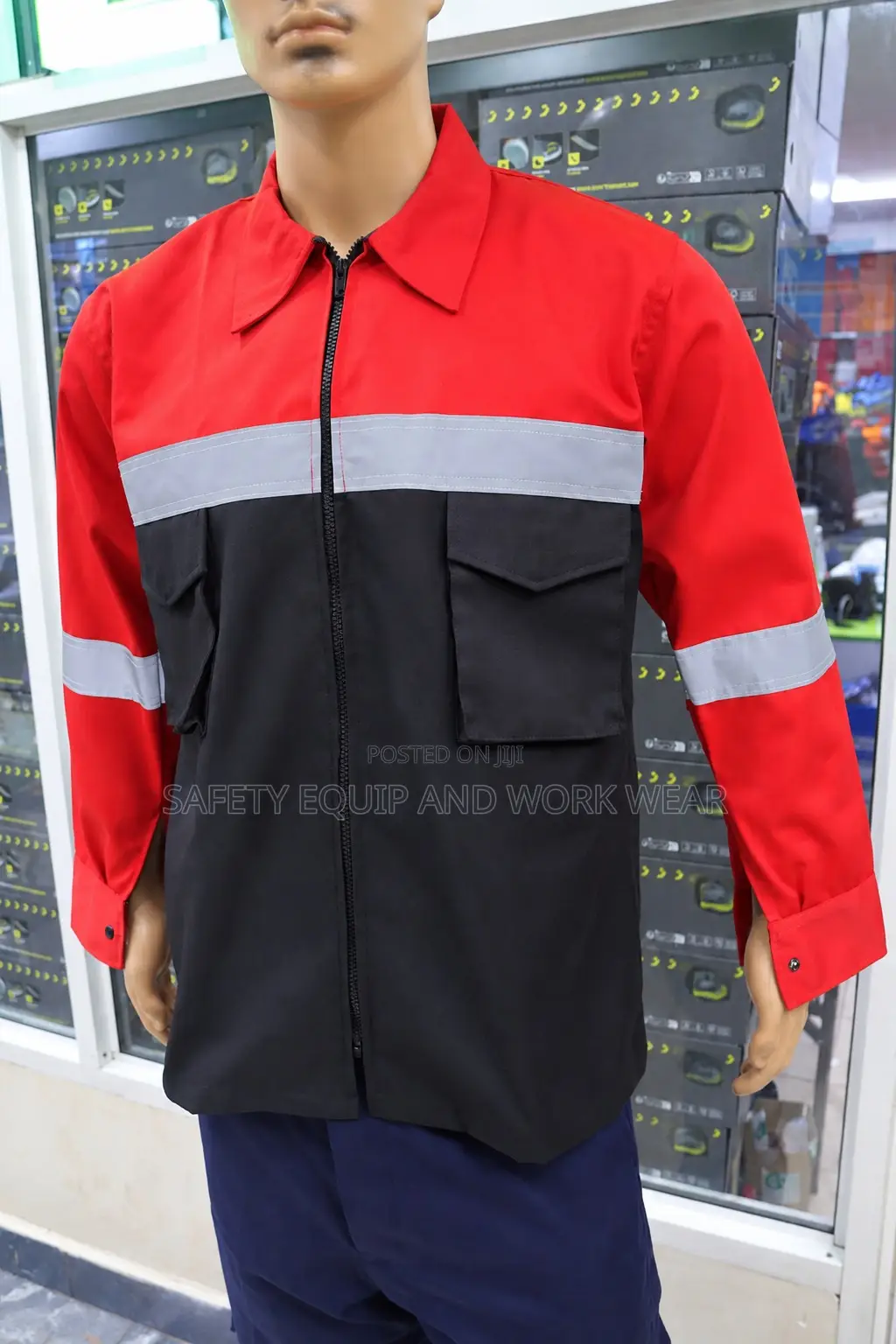 Reflective Cargo Jacket