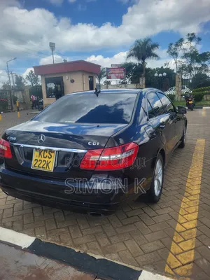 Mercedes-Benz E250 2011 Black