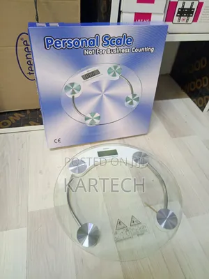 Digital Personal Body Weight Scale – Glass Bathroom Weighing Scale