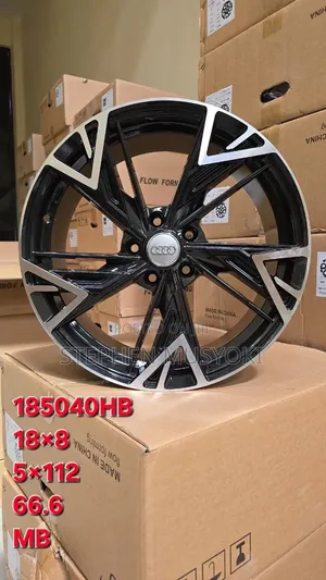 Audi Blacksilver 18inch Rims