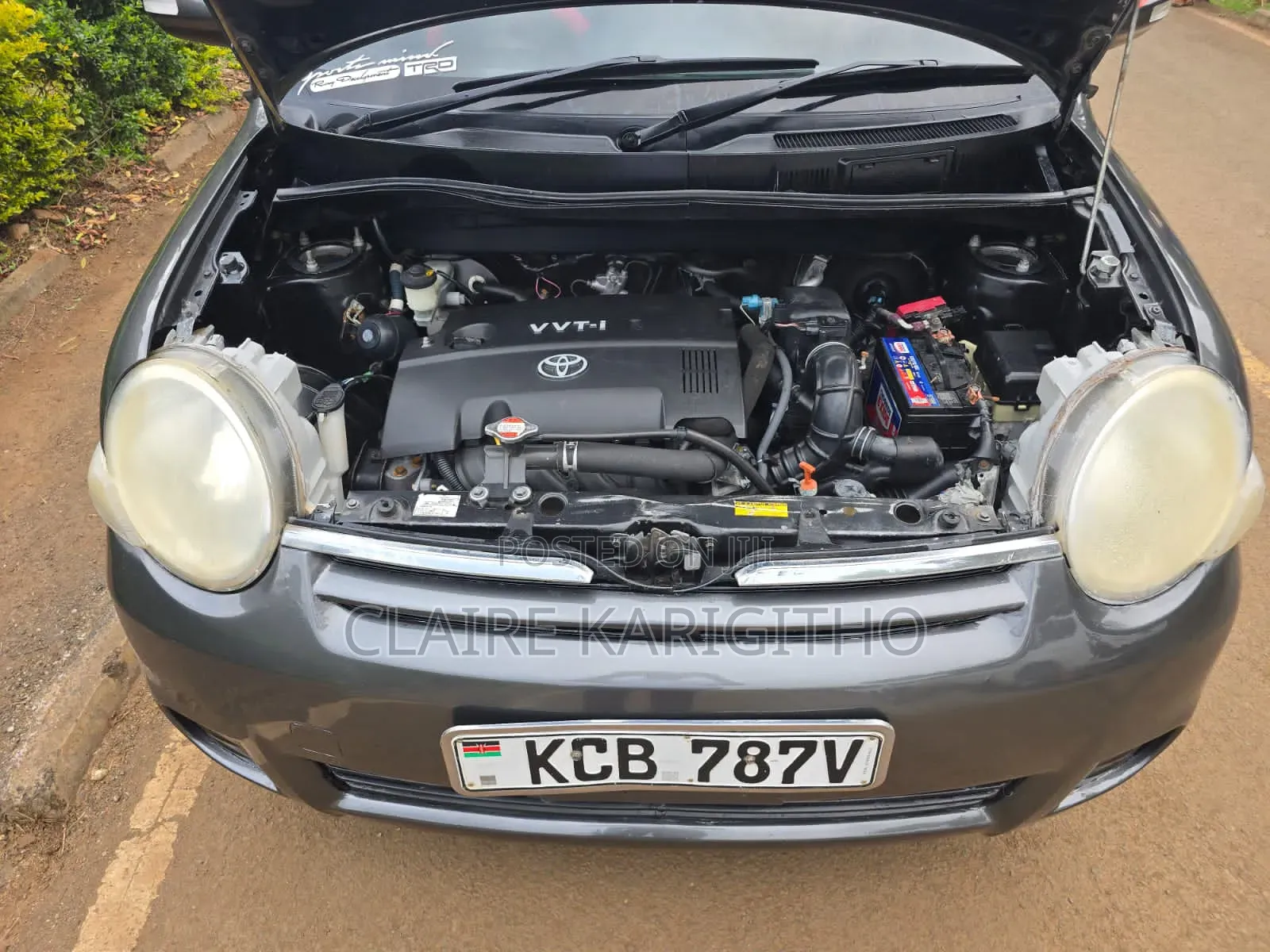 Toyota Sienta 1.5 FWD 2009 Gray