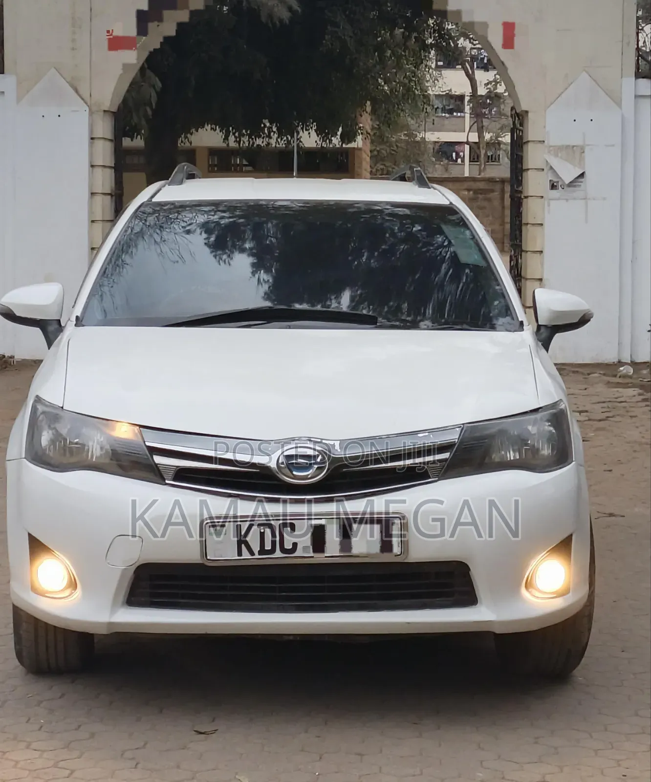 Toyota Corolla Fielder 2014 White