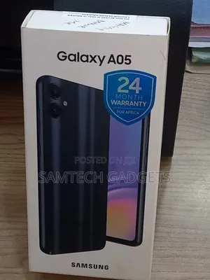 New Samsung Galaxy A05 64 GB Black