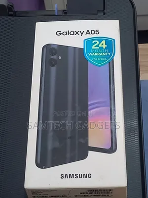 New Samsung Galaxy A05 64 GB Black