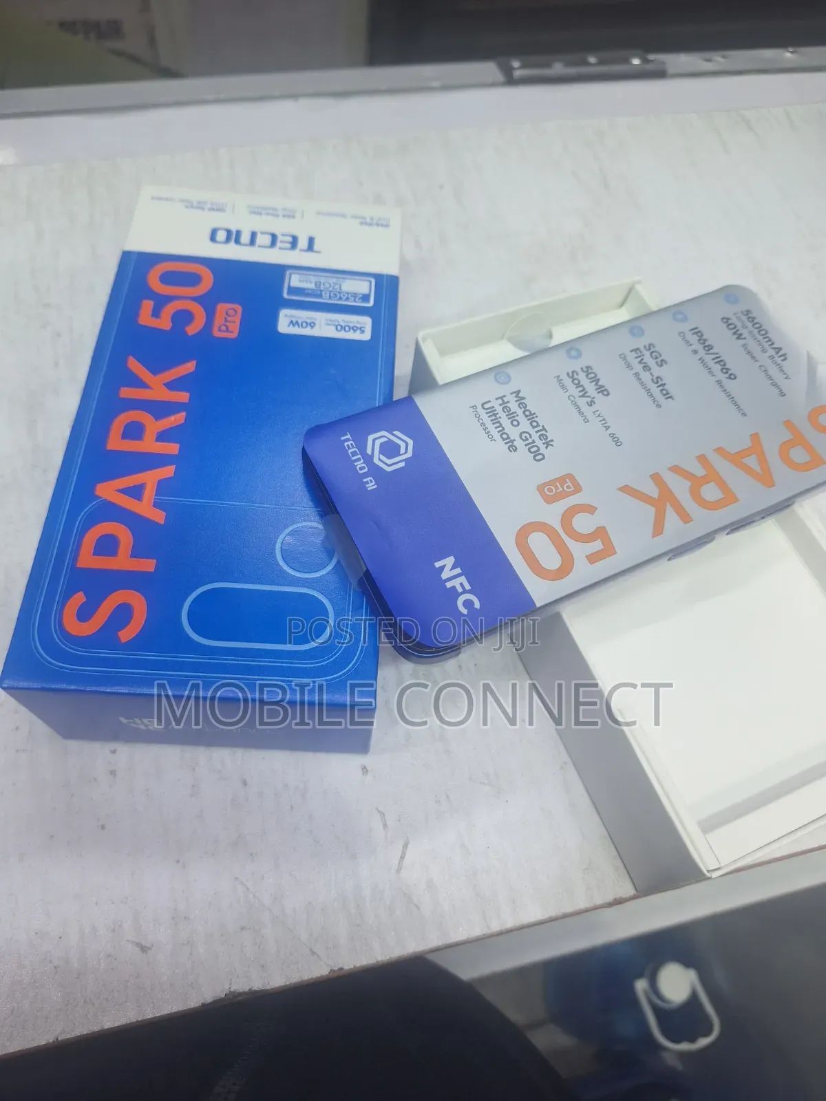 New Tecno Spark 50 Pro 256 GB Blue