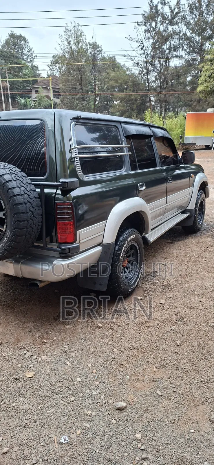Toyota Land Cruiser 1995 Green