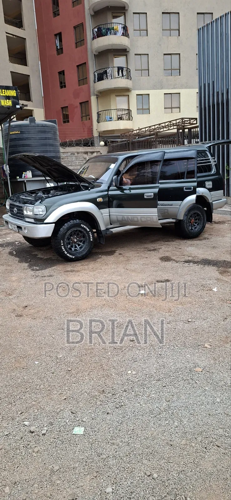 Toyota Land Cruiser 1995 Green