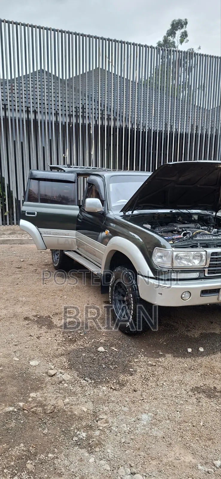 Toyota Land Cruiser 1995 Green
