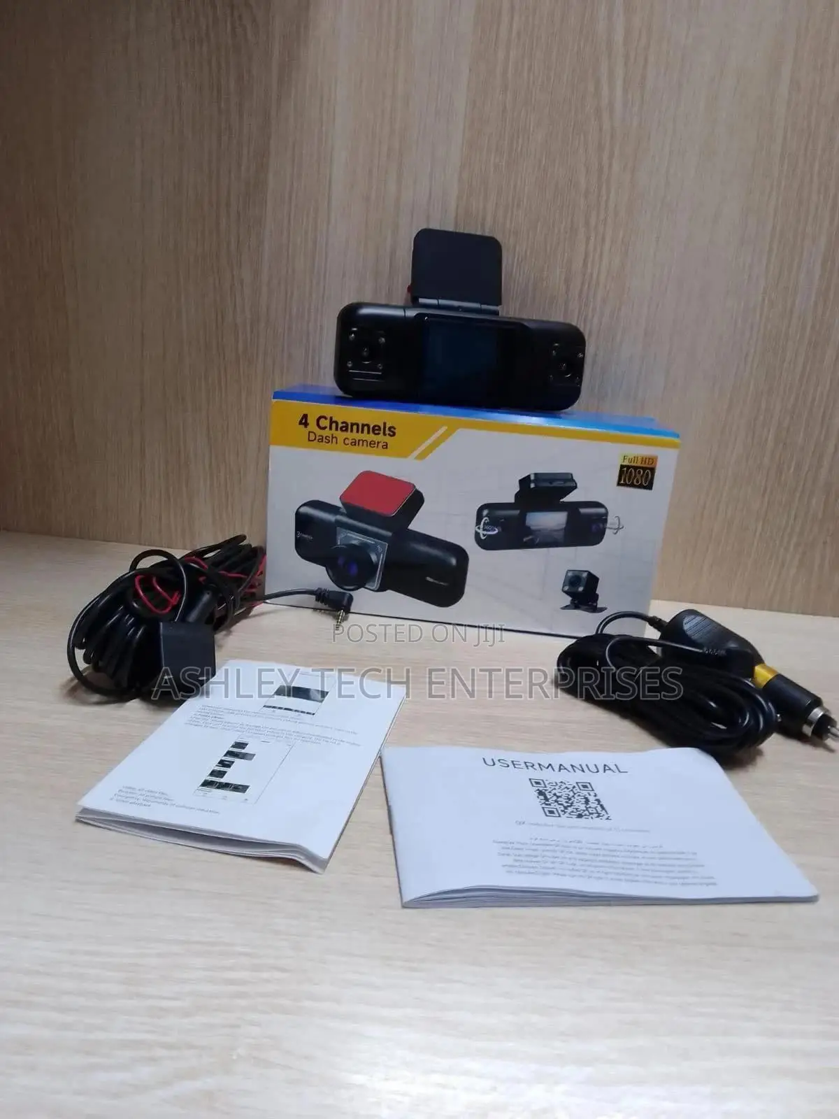 Premium 4 Channels Dash Camera – Multi-Camera Coverage